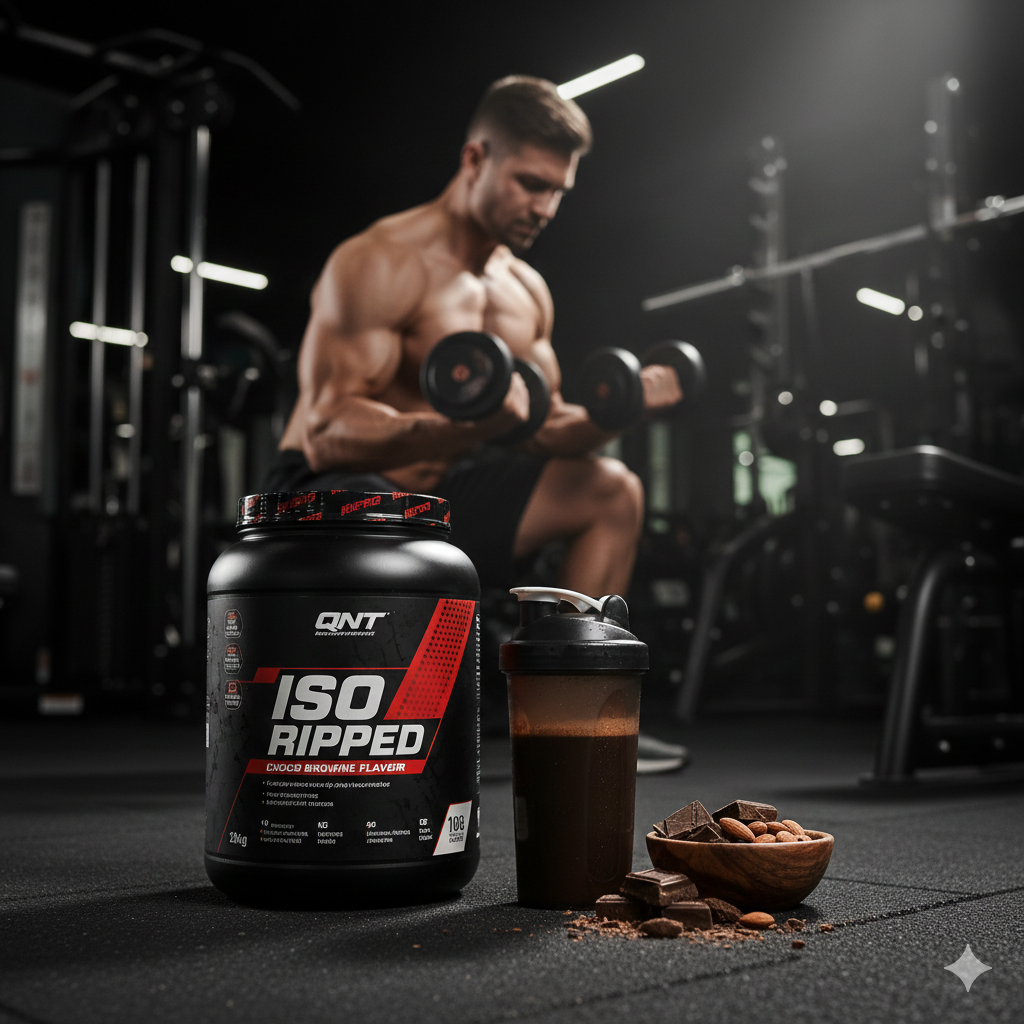 QNT ISO Ripped – L-Carnitine & CLA Weight Loss Formula - (2kg) (Chocolate)