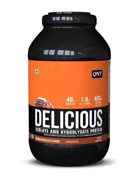 QNT Delicious Whey Protein Powder - 2.2 kg (Chocolate)