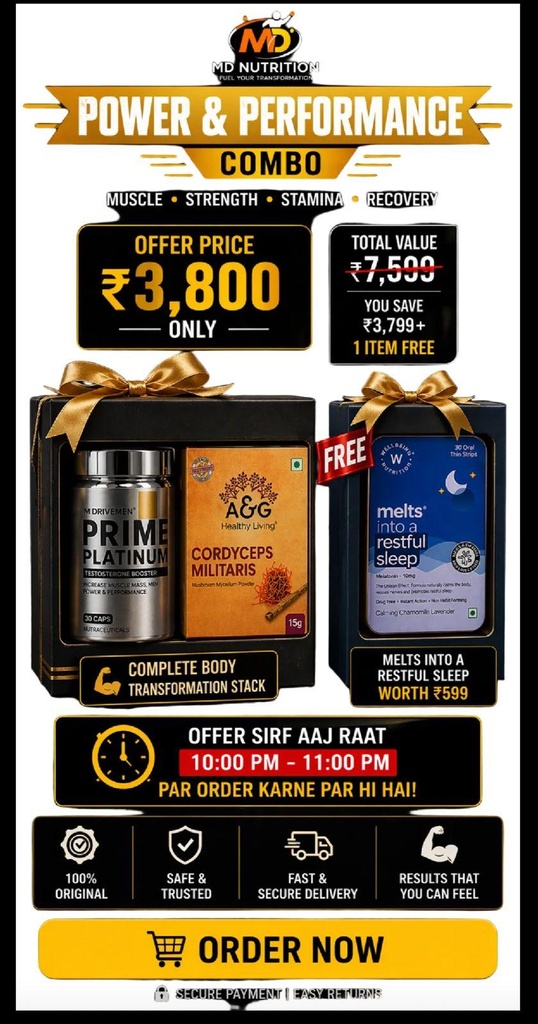 MD Nutrition Power & Performance Combo