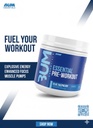 RAW Nutrition CBUM Series Essential Pre-Workout – 30 Servings (Blue Raspberry)
