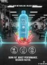GNC Total Lean Triple Strength L-Carnitine Liquid – Strawberry Kiwi Flavor (450ml) - Fat Burner