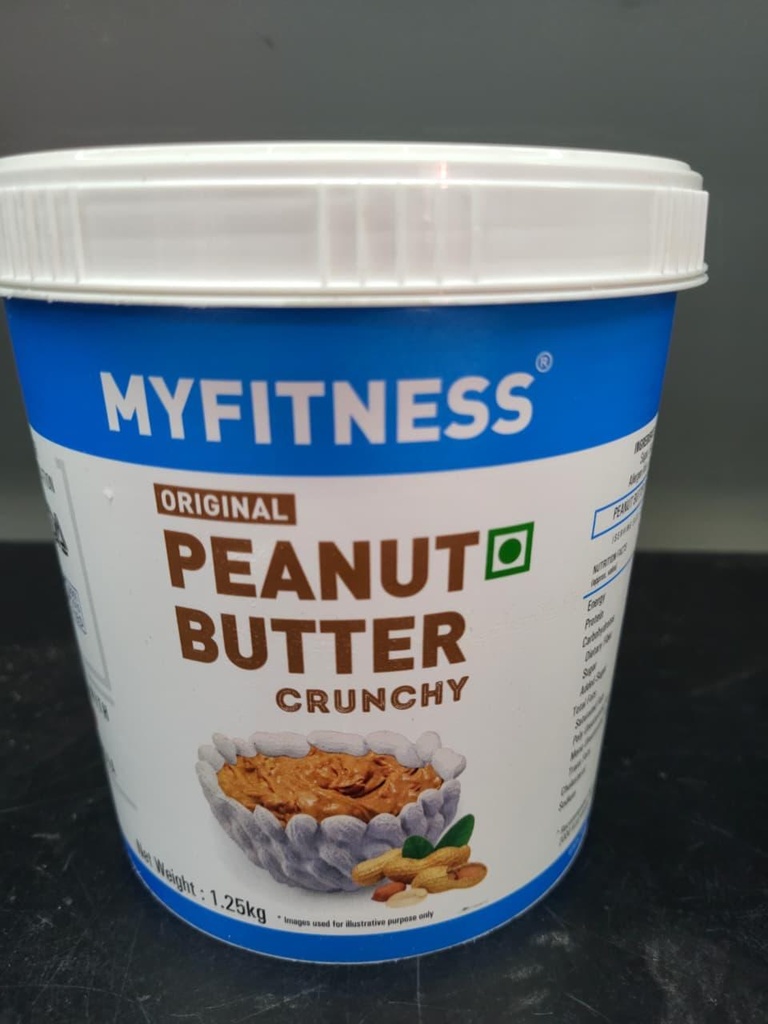 MyFitness Peanut Butter Crunchy - 1.25 kg