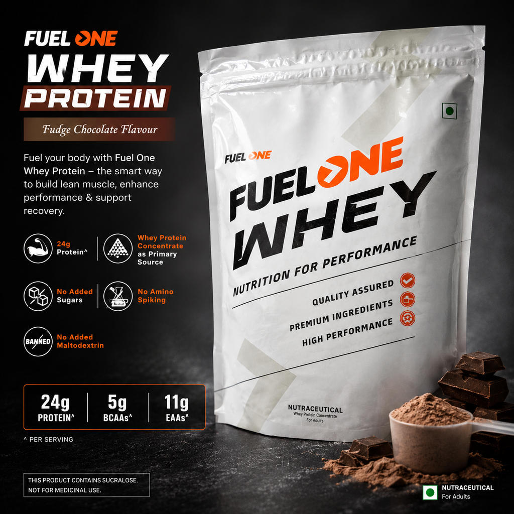 [MDN-FO-WHEY-1KG] Fuel One Whey Protein - Fudge Chocolate (1 kg, 24g Protein)