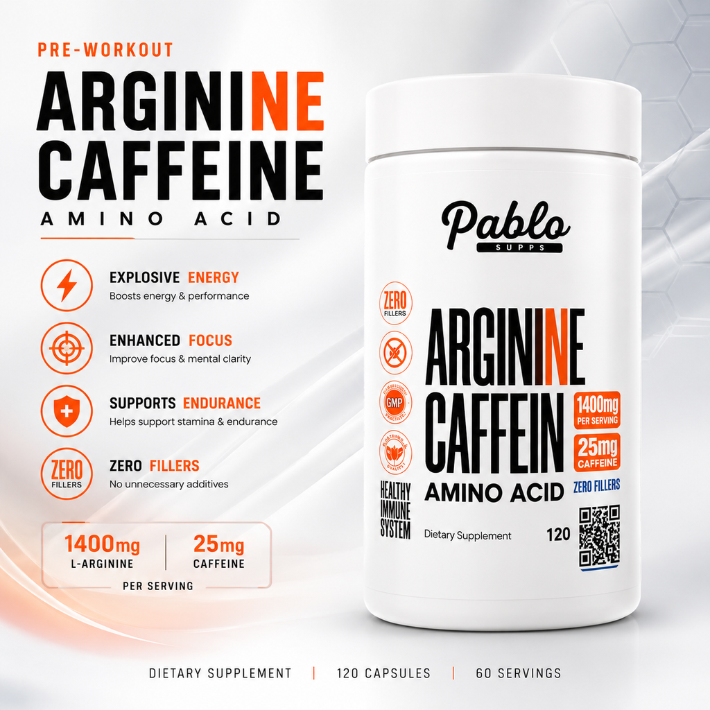 Pablo Sups Arginine Caffeine