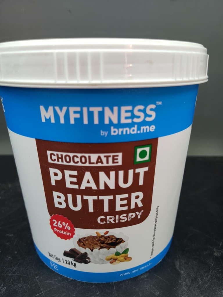 MYFITNESS Chocolate Peanut Butter - Crispy (1.20kg)
