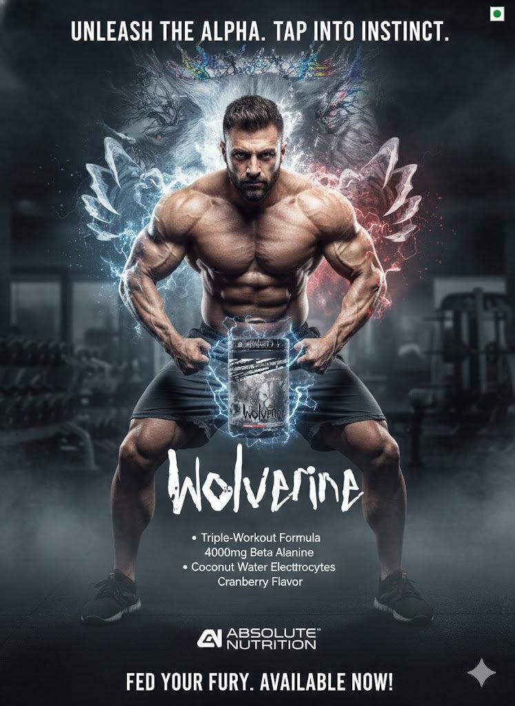 Absolute Nutrition | WOLVERINE Pre-Workout – Alpha Series (Cranberry)