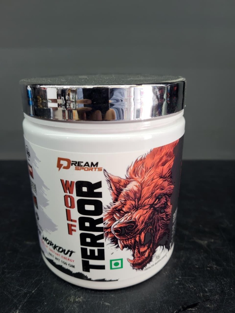 DREAM SPORTS | WOLF TERROR – Ultimate Pre-Workout Accelerator (Pineapple)