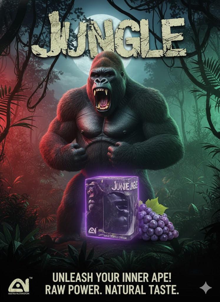 Absolute Nutrition Junk Jungle Pre-Workout – High-Intensity Energy & Performance Formula (Black Grapes Flavour)