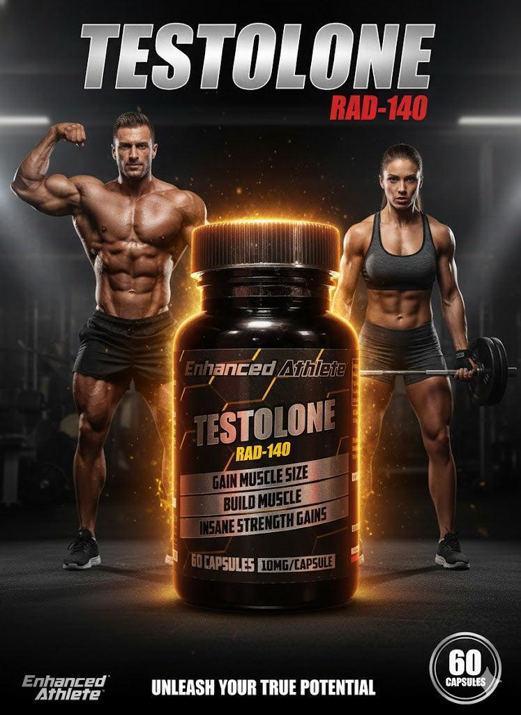 Enhanced Athlete Testolone (RAD-140) - 60 Capsules (10mg/capsule) Gain Muscle