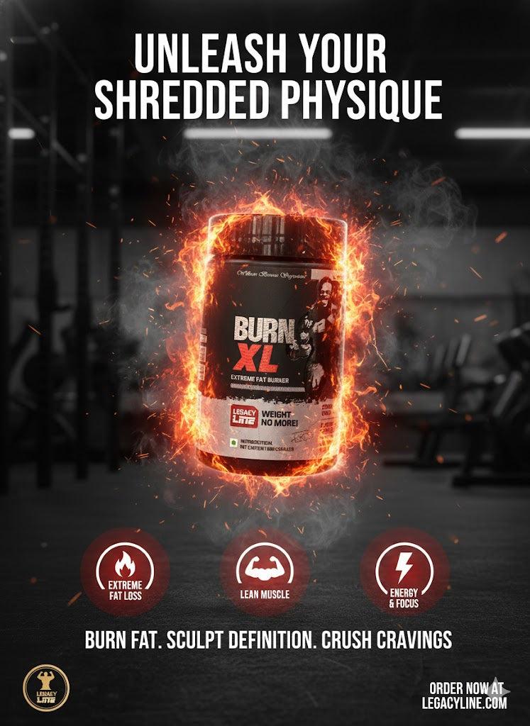 Legacy Line Burn XL Extreme Fat Burner – William Bonac Signature Series (60 Capsules)